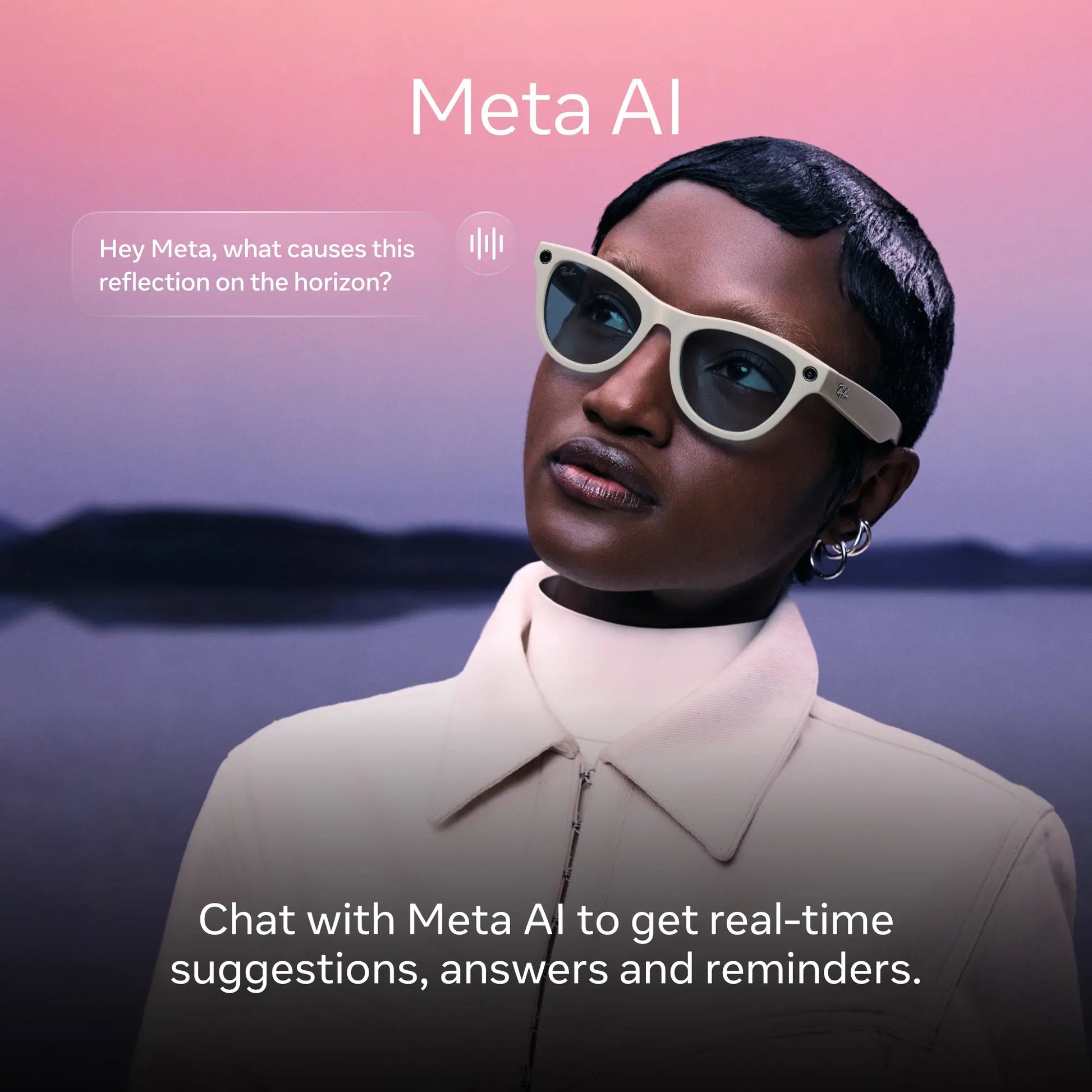 Ray-Ban Meta Headliner (Gen 2) Matte Black Clear Lenses